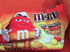 Not even the m&m character is happy to be on the cover.